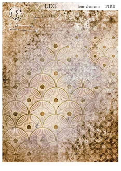 Papier do scrapbookingu SCRAP-030 Fire