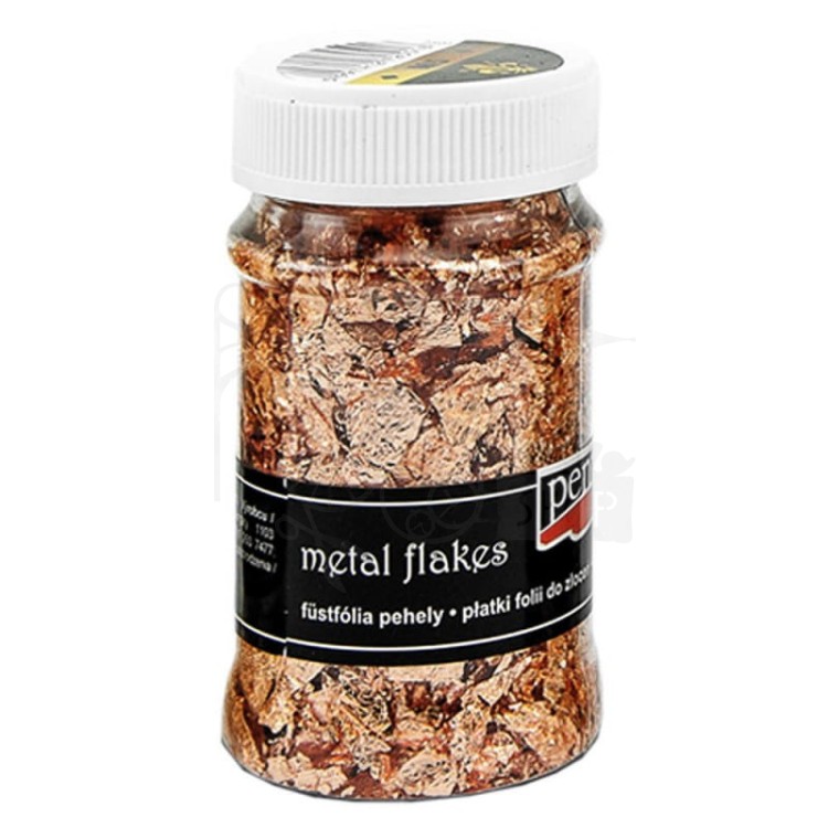 Folia płatki 100ml miedź Pentart
