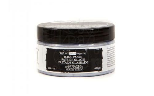 Pasta Finnabair Art Extravagance Icing Paste Old Silver 966157 Prima