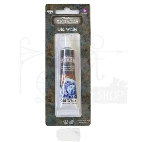 Wosk matowy 20ml Old White Art Alchemy Matte Wax Finnabair 967857 Prima
