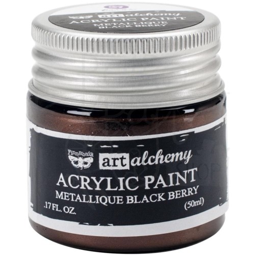 Farba akrylowa Art Alchemy Metallique Black Berry