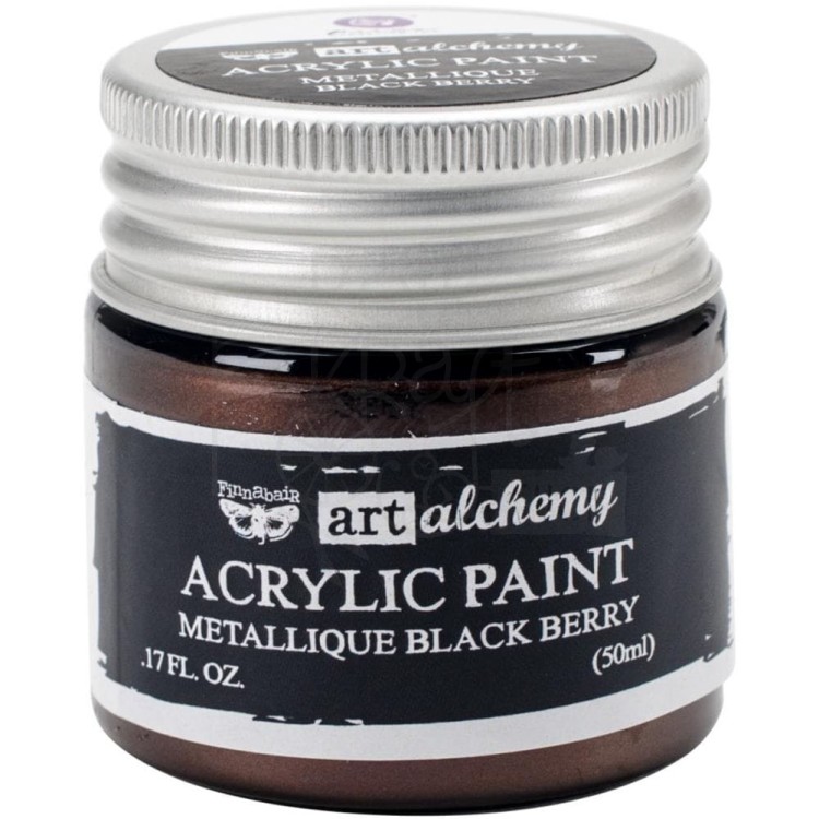 Farba akrylowa Art Alchemy Metallique Black Berry