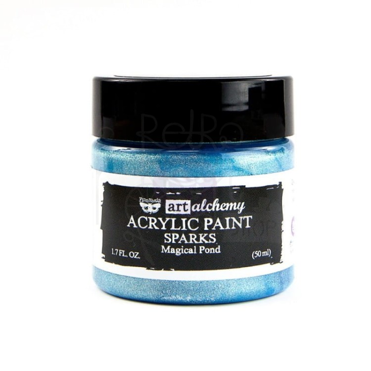 Farba metaliczna Finnabair Art Alchemy Sparks Magical Pond 50ml 964054 Prima