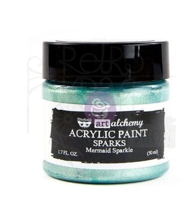 Farba metaliczna Finnabair Art Alchemy Sparks Mermaid Sparkle 964085 Prima 50ml