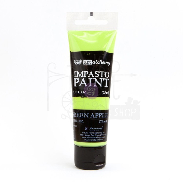 Farba Impasto Finnabair Art Alchemy Green Apple zielona 964603 Prima 75ml