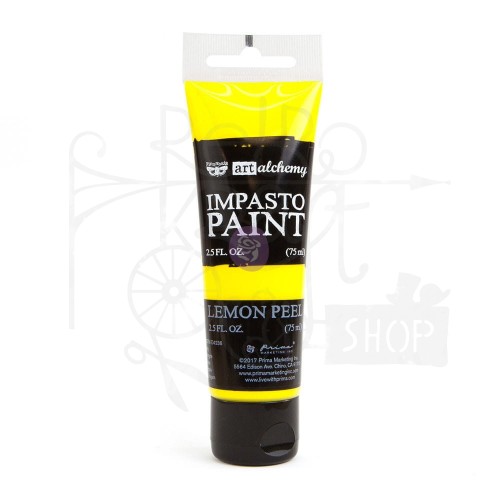 Farba Impasto Finnabair Art Alchemy Lemon Peel żółta 75ml 964535 Prima