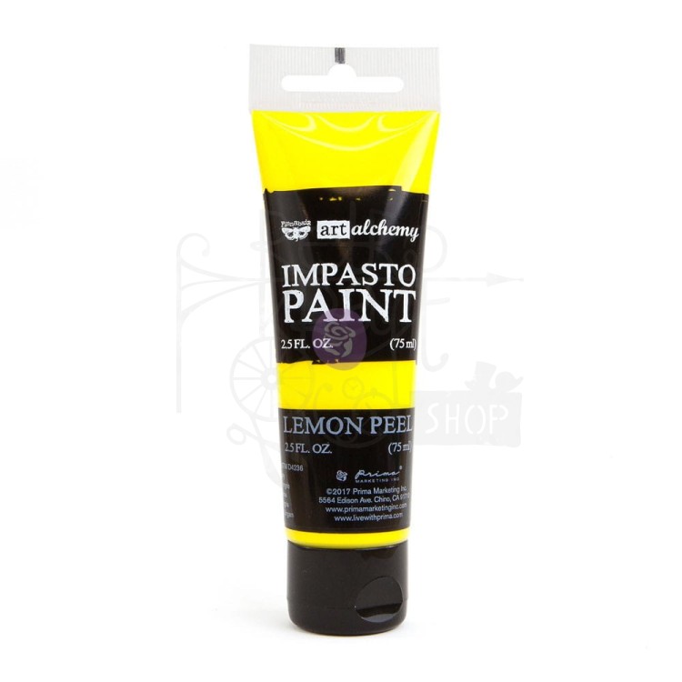 Farba Impasto Finnabair Art Alchemy Lemon Peel żółta 75ml 964535 Prima