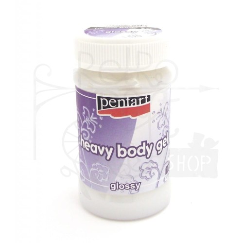 Pasta heavy body żel błyszcząca transparentna 100ml Pentart