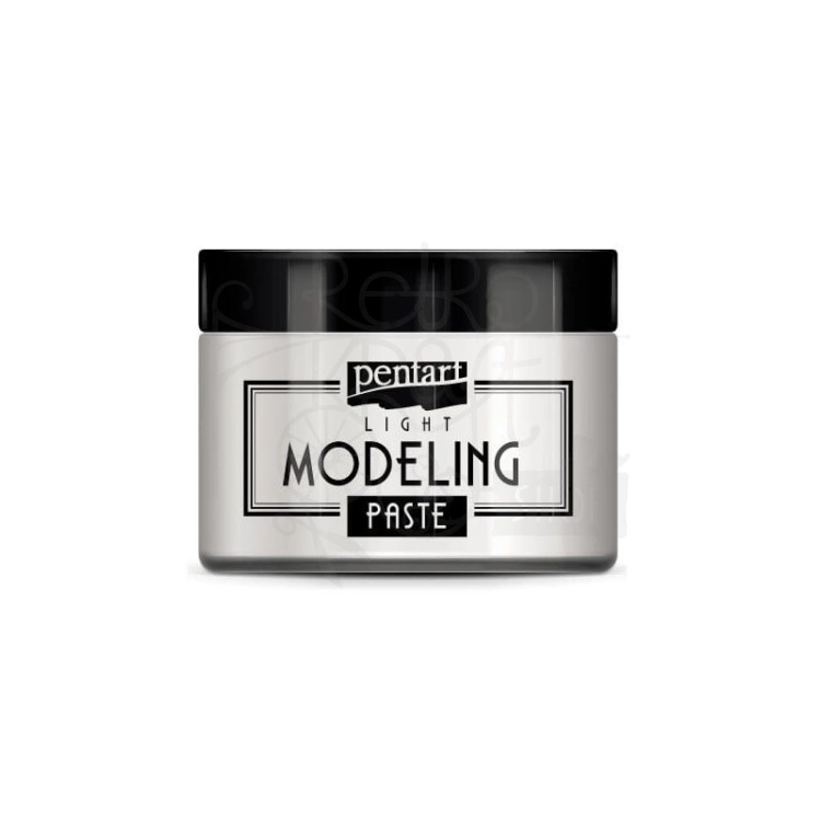 Pasta modeling light do malowania i foremek 150ml Pentart