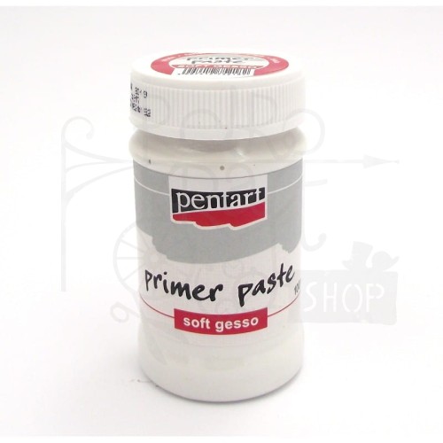 Gesso soft 100ml podkład biały Pentart