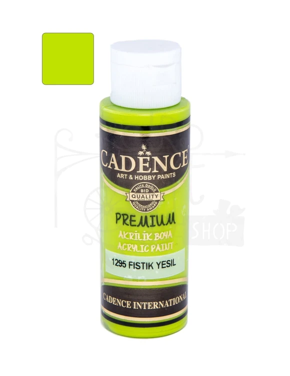 Farba akrylowa Premium 70ml pistacjowy Cadence