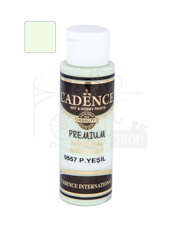 Farba akrylowa Premium 70ml pastelowa zieleń Cadence