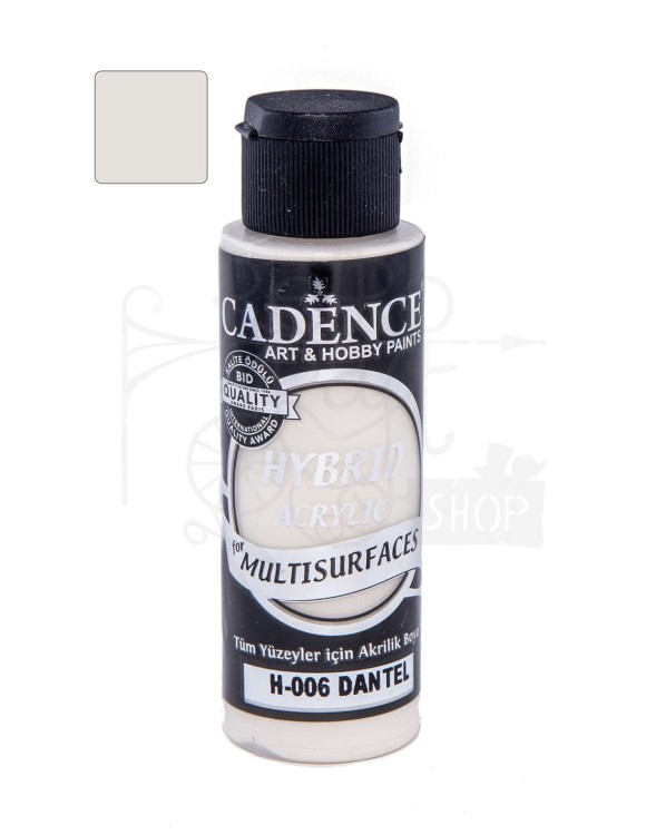 Farba akrylowa hybrydowa 70ml stare koronki Cadence