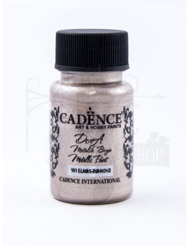 Farba dekoracyjna Dora metalik 50ml diamentowy Cadence