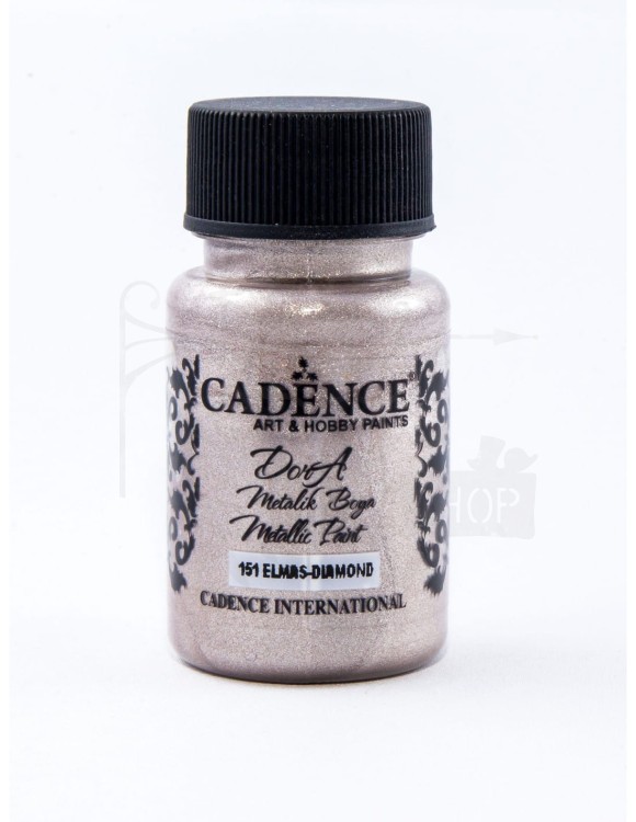 Farba dekoracyjna Dora metalik 50ml diamentowy Cadence