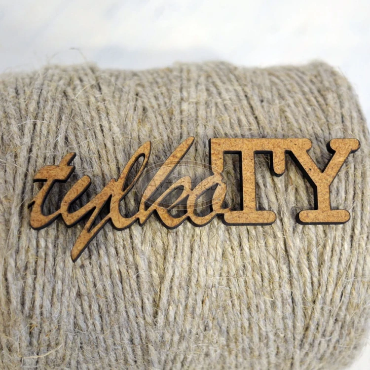 Tylko Ty - napis HDF Artistiko