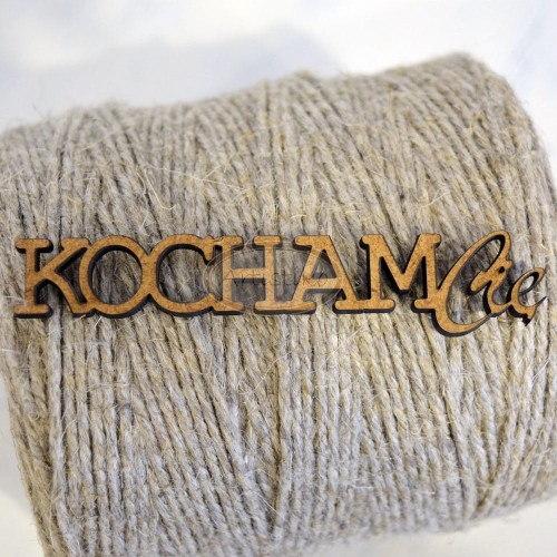 Kocham Cię - napis HDF Artistiko