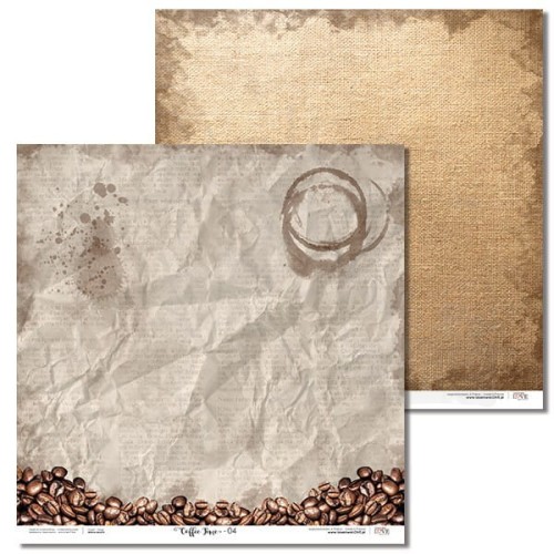 Papier 30x30 Laserowe LOVE Coffee Time 04