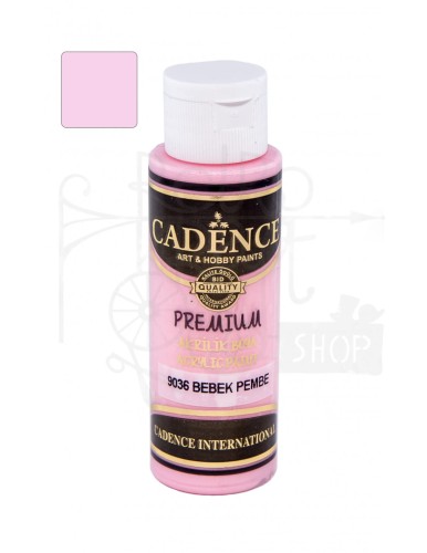 Farba akrylowa Premium 70ml dziecięcy róż Cadence