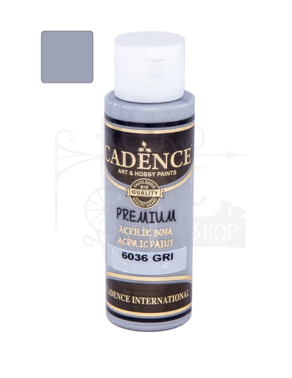 Farba akrylowa Premium 70ml szary Cadence