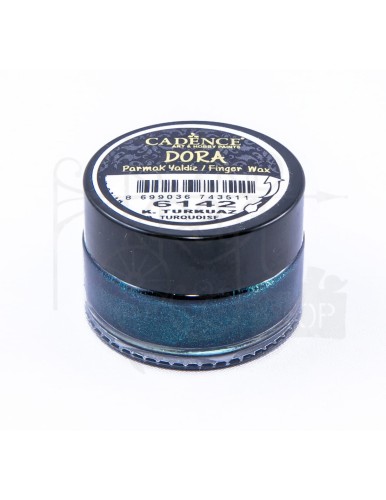 Wosk DORA finger wax 20ml turkus Cadence