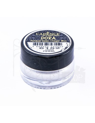 Wosk DORA finger wax 20ml perłowy Cadence
