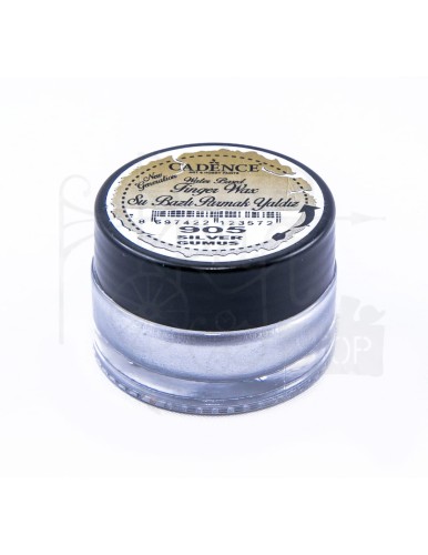 Wosk postarzający Finger Wax 20 ml srebro