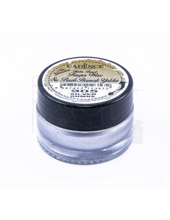 Wosk postarzający Finger Wax 20 ml srebro