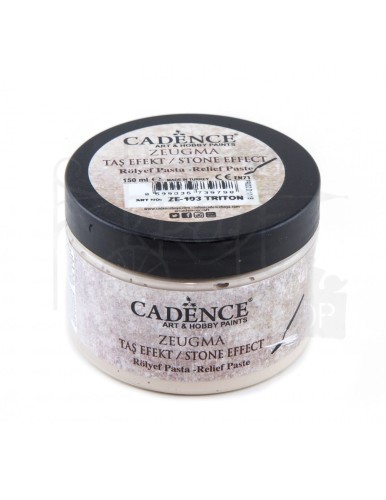 Pasta strukturalna efekt kamienia 150 ml ZE-103 Triton Cadence