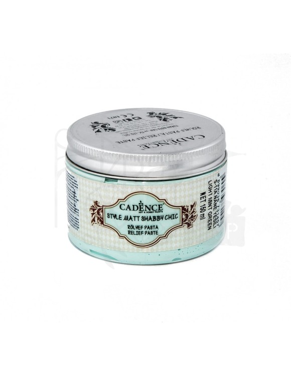 Matowa pasta Shabby Chic 150 ml jasny miętowy Cadence