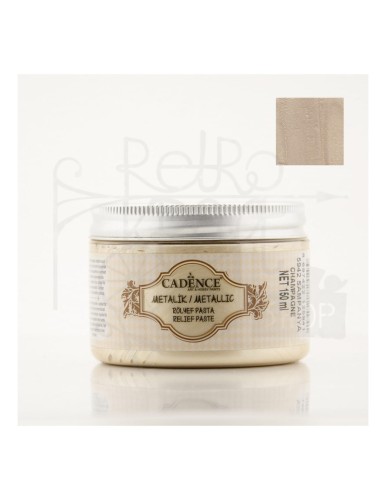 Pasta Metalik 150ml szampański Cadence
