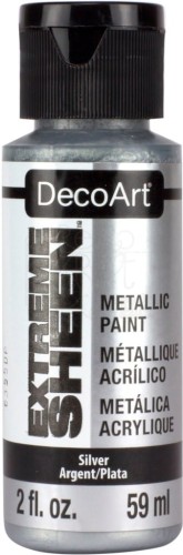 Farba metaliczna Extreme Sheen Silver 59 ml DecoArt