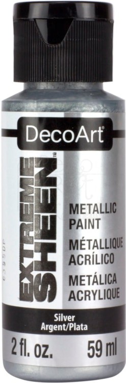 Farba metaliczna Extreme Sheen Silver 59 ml DecoArt