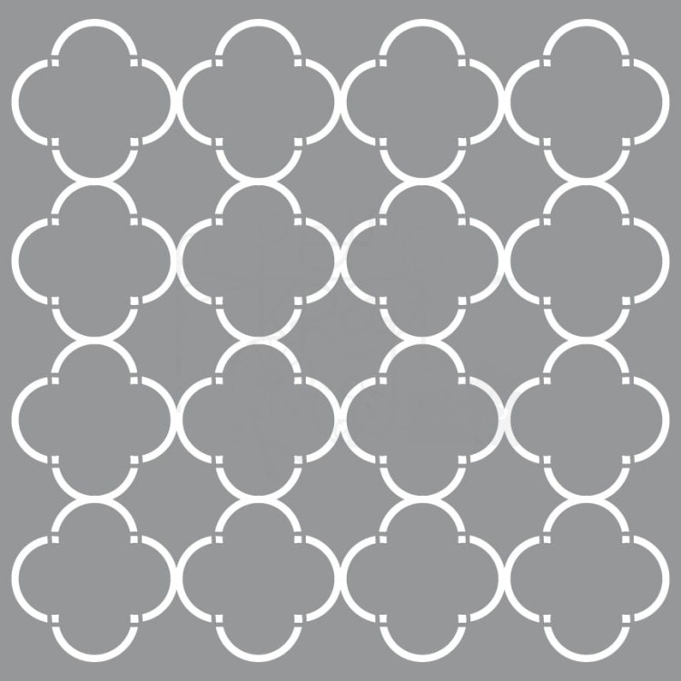 Szablon maska Quatrefoil ornament czterolistny DecoArt