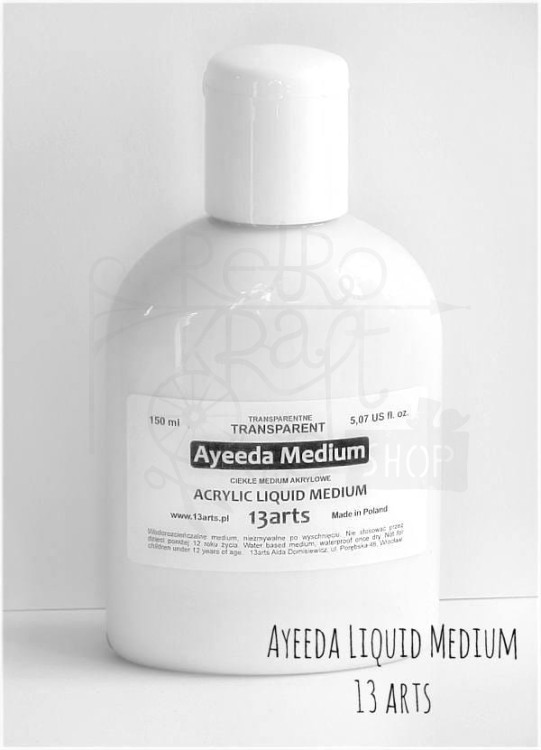 Medium akrylowe ciekłe - Liquid acrylic medium 13arts