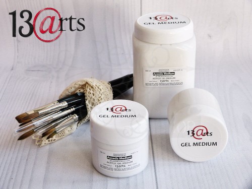 Medium żelowe - Gel medium transparent 120 ml 13arts