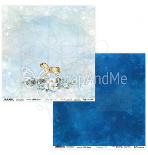 Papier 30x30 Frosty days 03/04 ScrapAndMe