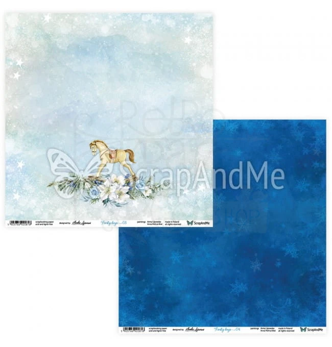 Papier 30x30 Frosty days 03/04 ScrapAndMe