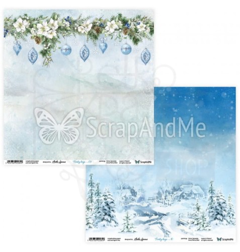 Papier 30x30 Frosty days 09/10 ScrapAndMe