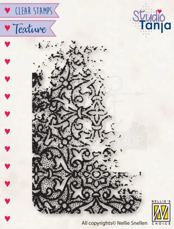 Stempel akrylowy Tło ornament Nellie's Choice