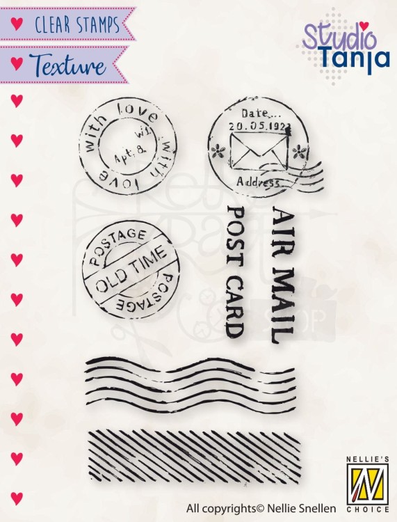 Stempel akrylowy Pieczątki pocztowe Nellie's Choice