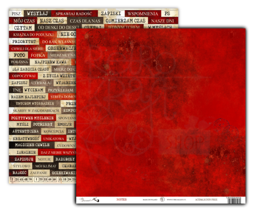 Papier 30x30 - Art Journal - Notes - UHK Gallery