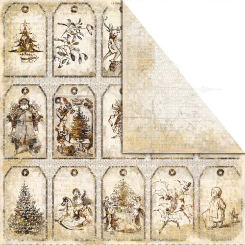Papier 30x30 - Old-Fashioned Christmas - Cracker - UHK Gallery