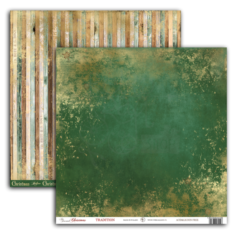 Papier 30x30 - Art Journal Christmas - Tradition - UHK Gallery