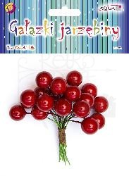 Gałązki jarzębiny 6cm 22 szt