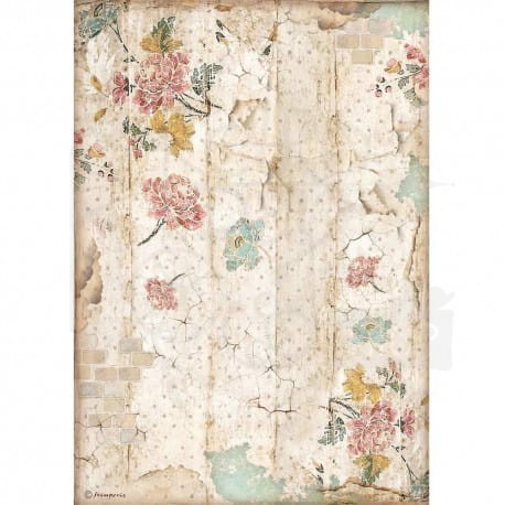 Papier ryżowy A4 Alice tekstura patchwork