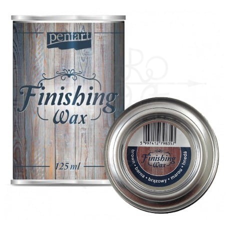 Wosk wykończeniowy brązowy Finishing Wax 125ml 29769 Pentart