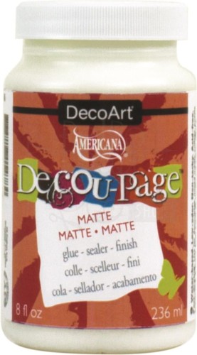 Klej i lakier do decoupage matowy 236ml DecoArt