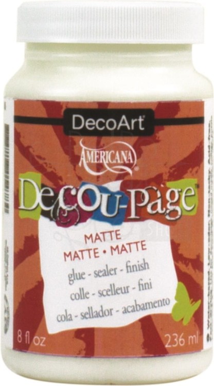 Klej i lakier do decoupage matowy 236ml DecoArt