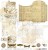Papier 30x30 Craft O'Clock Vintage Bisou Arkusz z kopertami do wycięcia